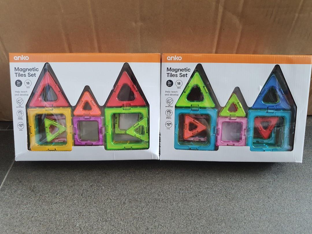 anko magnetic block tiles