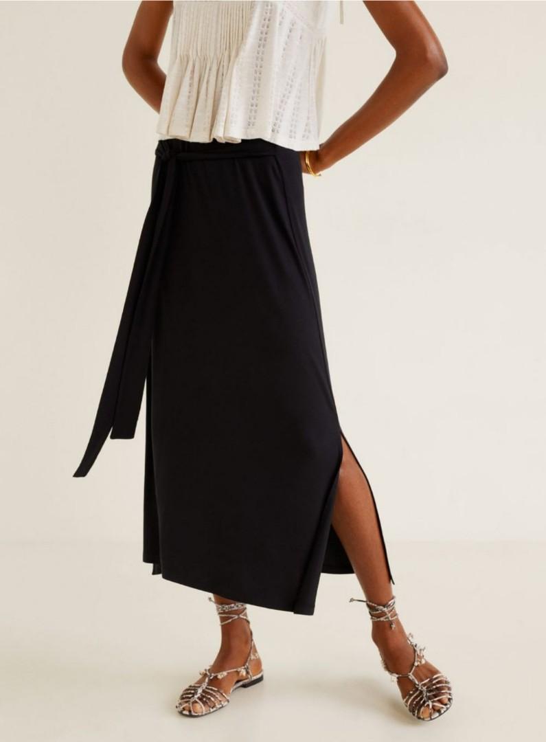 mango midi skirt