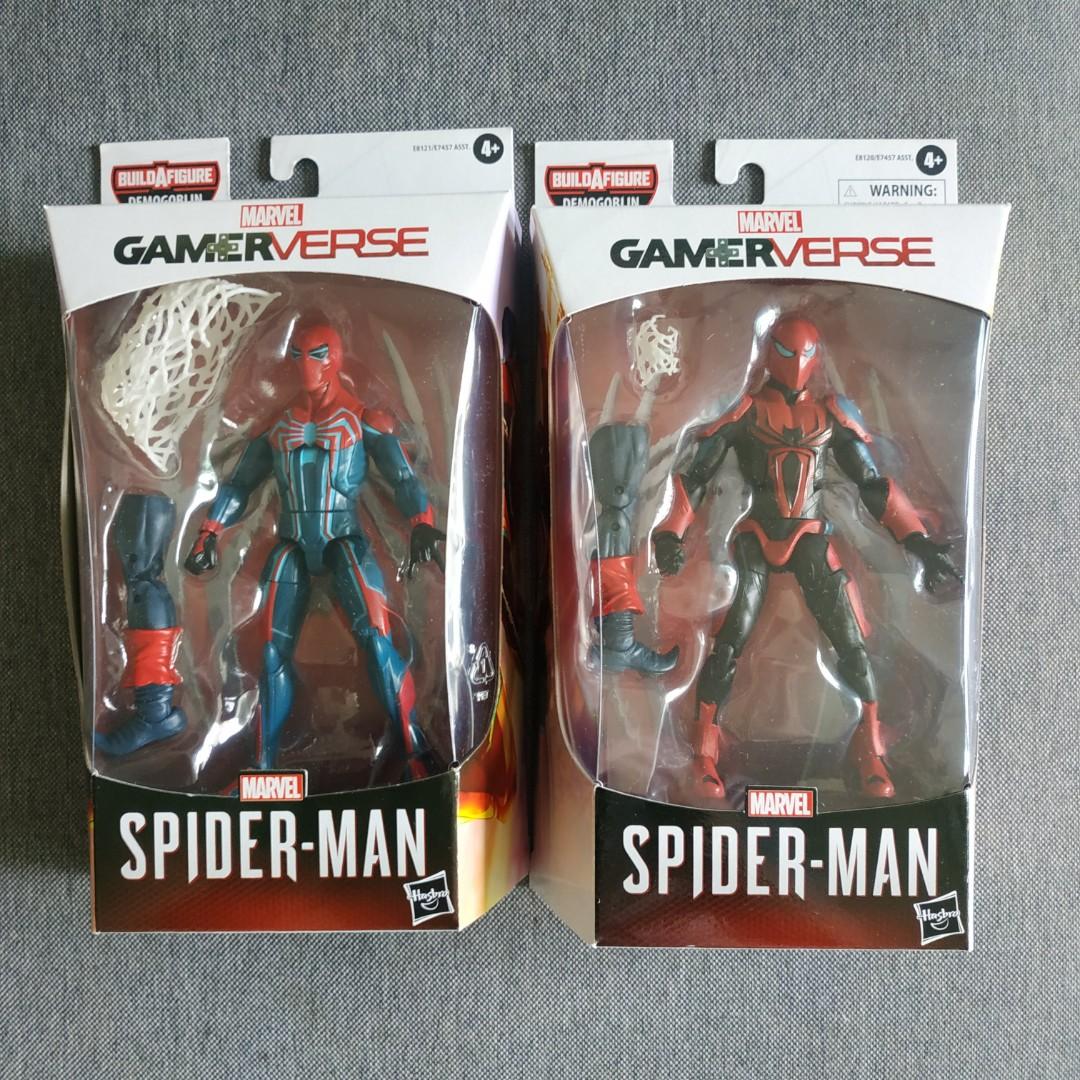 Marvel Legends - Gamerverse Spider Armour Mk 3 And Velocity Suit Spider-Man  (Spiderman), Hobbies & Toys, Toys & Games On Carousell