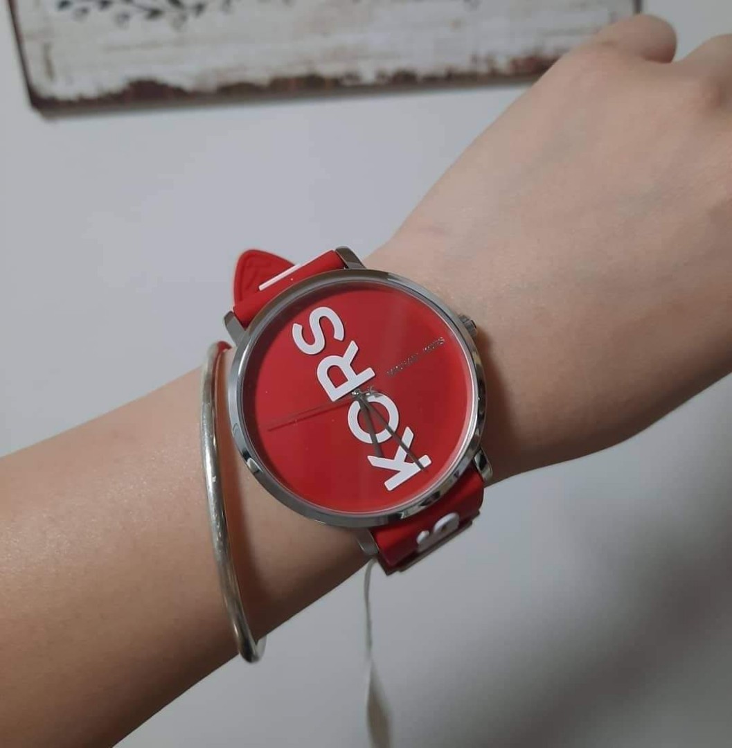 Michael kors shop rubber watches