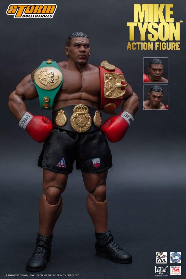 (SET OF 2) MIKE TYSON & MUHAMMAD ALI Storm Collectibles ProBoxing