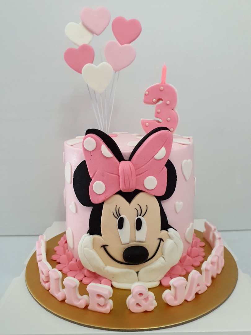 Icing Smiles – Minnie Mouse Cake - Rach Makes Cakes