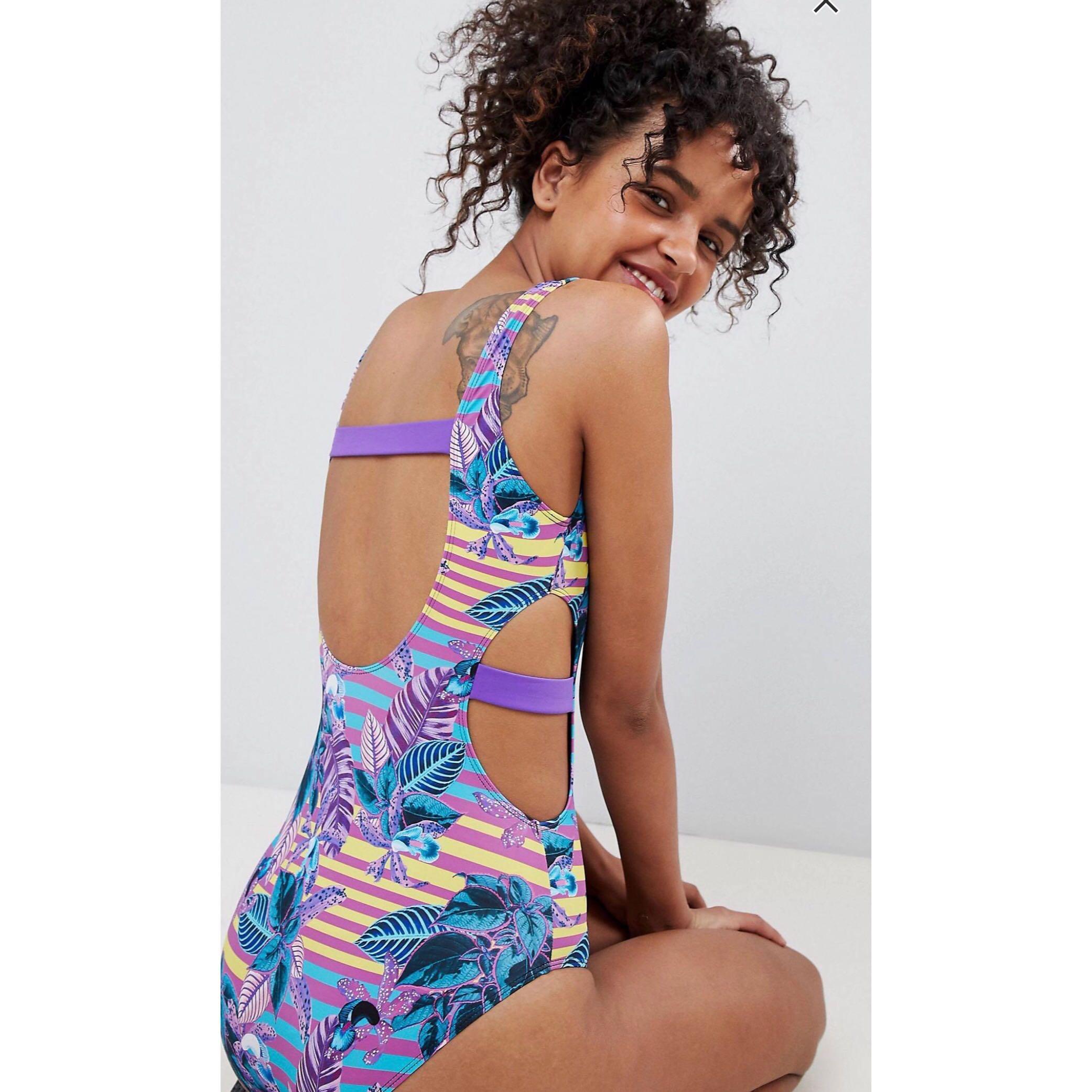 Monki swimsuit clearance