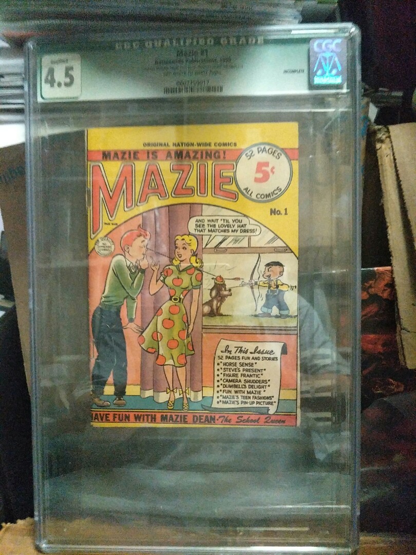 Nationwide publication comics not marvel graded Cgc 4.5 golden age ...