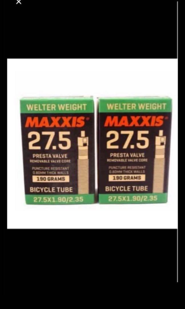27.5 inner tube weight