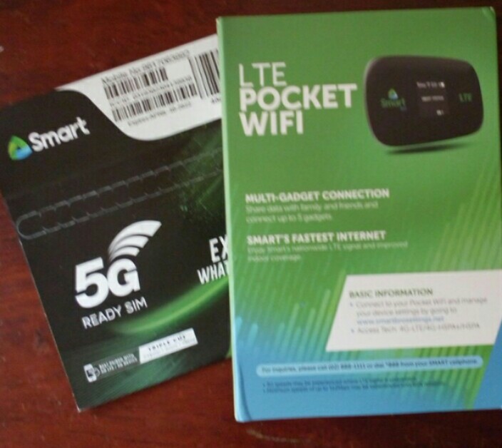 New smart lte pocket wifi smart wifi complete set with free load and free smart 5g Sim freedata