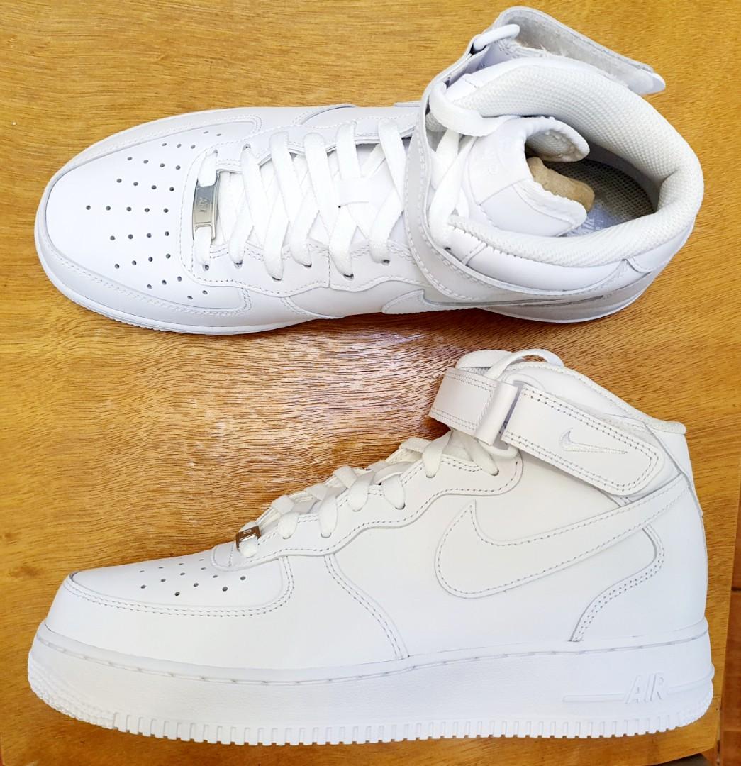 Nike air force 1 white hotsell mens size 9.5
