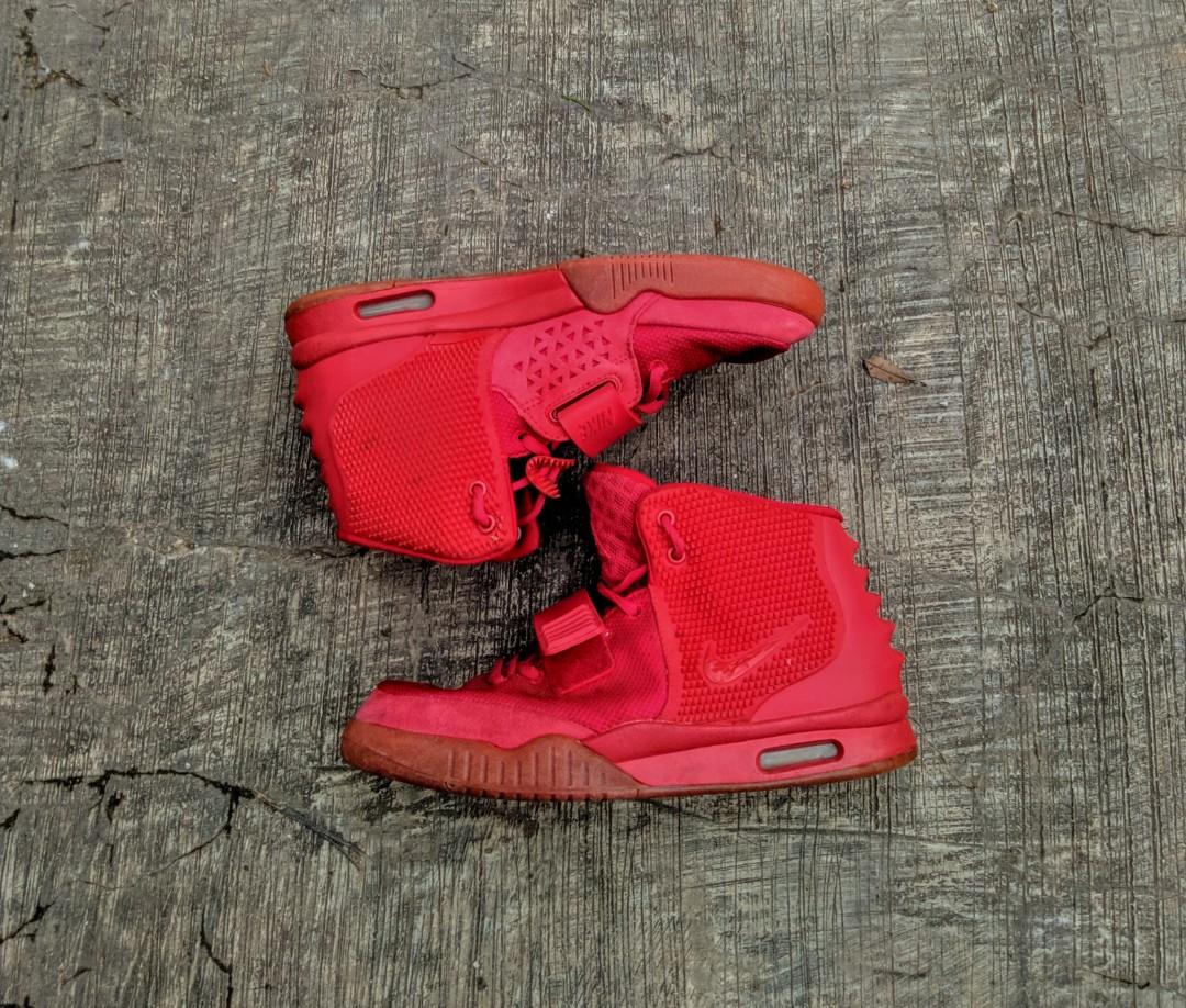 Nike Air Yeezy 2 Red October UA Unauthorized Authentic second