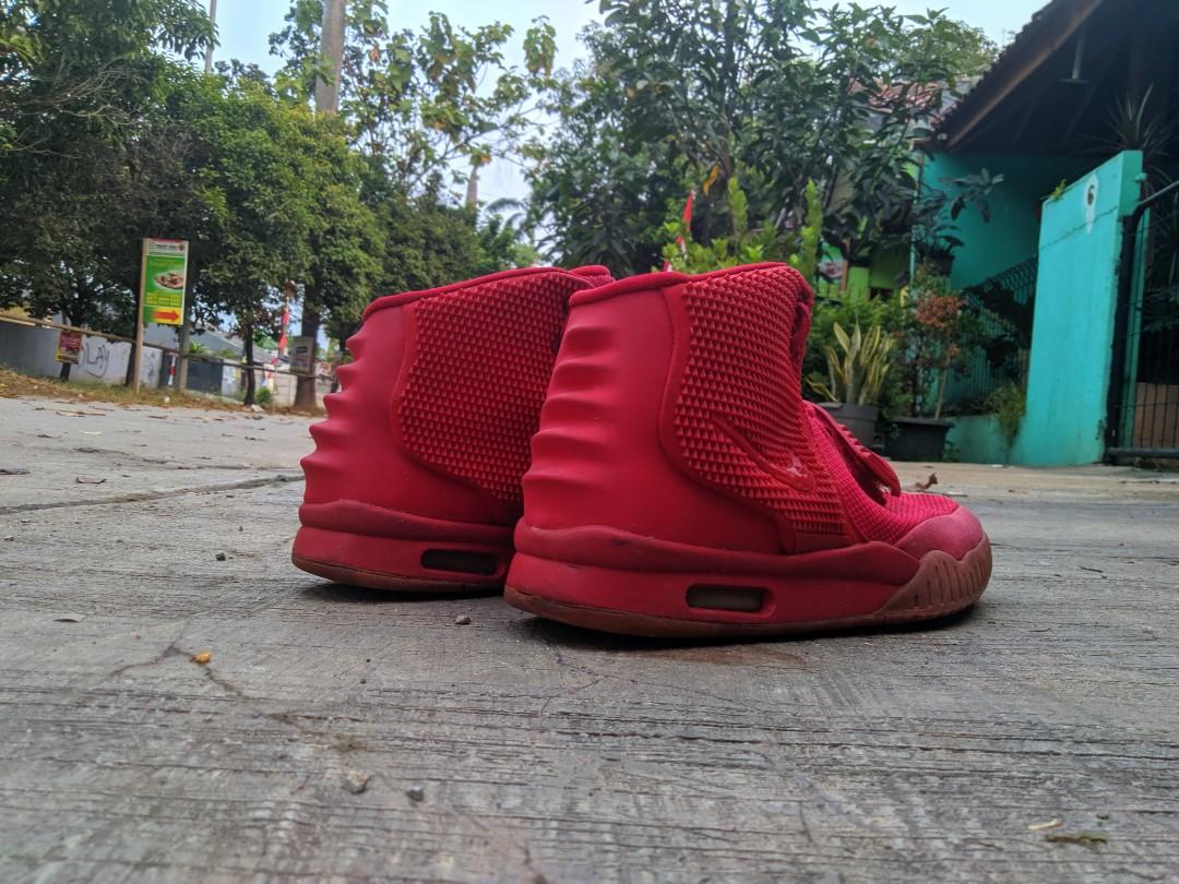 Nike Air Yeezy 2 Red October UA Unauthorized Authentic second