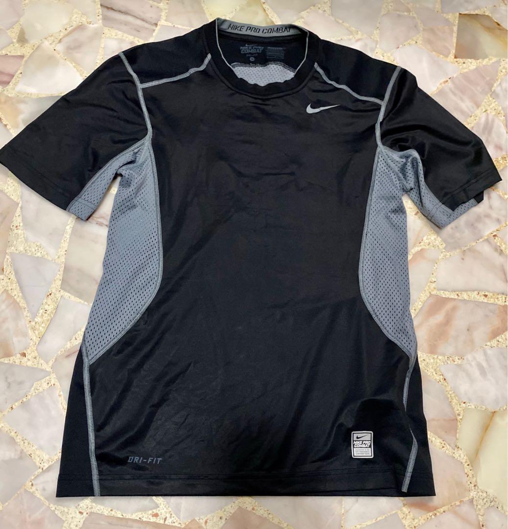 Nike Pro Combat Compression Activewear Shirt, Men's Fashion, Activewear on  Carousell