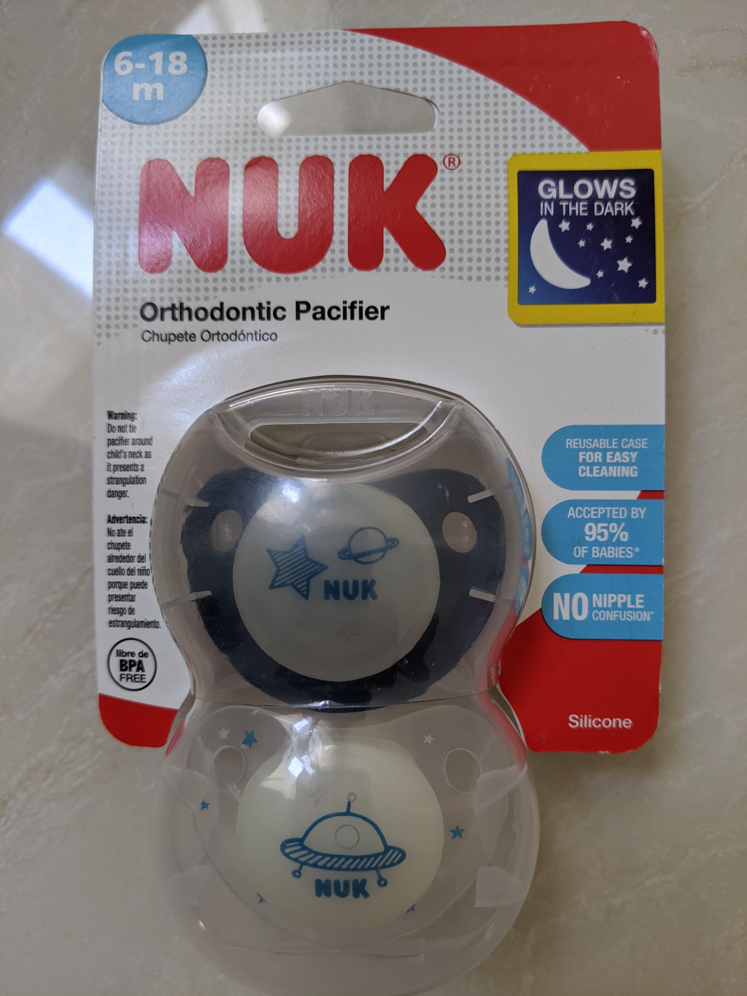Nuk cute as sales a button pacifier