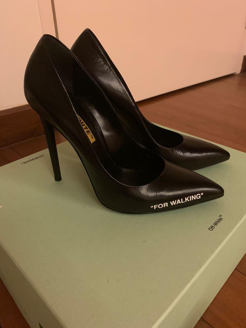 OFF-WHITE “For Walking” Heels, Women's 