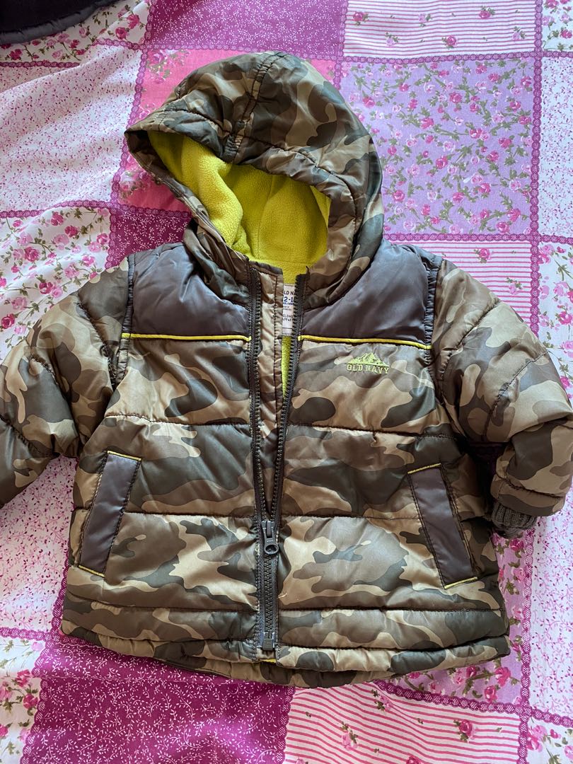 Old navy sales camouflage jacket