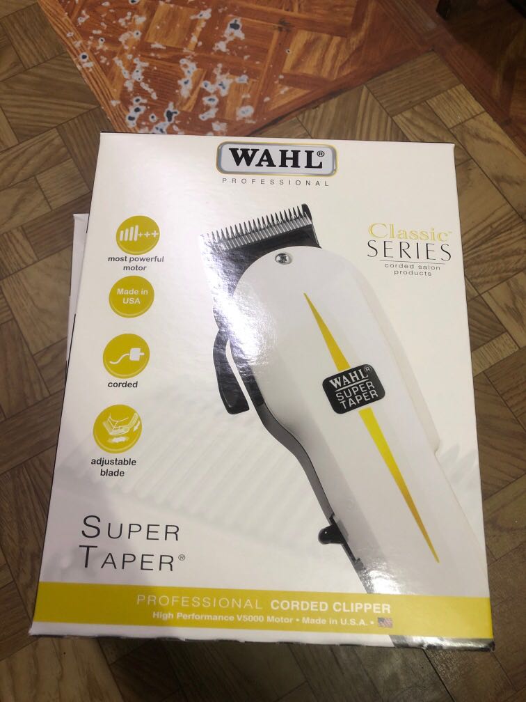 wahl corded super taper