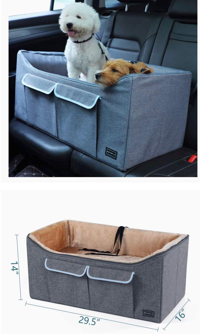 Petsfit Dog Car Booster Seat For Medium To Large Dogs With 2 Tethers Take Seats Pet Supplies Homes Other Accessories On Carou - Petsfit Dog Car Booster Seat For Medium To Large Dogs Petsfit Dog Car Booster Seat For Medium To Large Dogs With 2 Tethers Take Seats Pet Supplies Homes Other Accessories On Carou - Petsfit Dog Car Booster Seat For Medium To Large Dogs