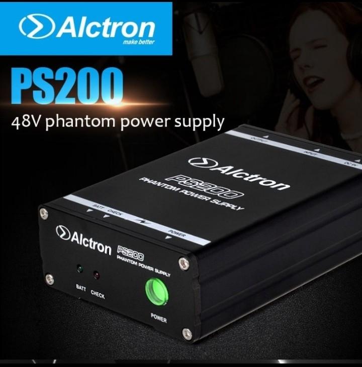 Go Wireless with this Original Alctron PS200 48V Phantom Power Supply ...