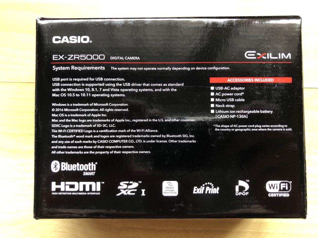 casio zr5000 price