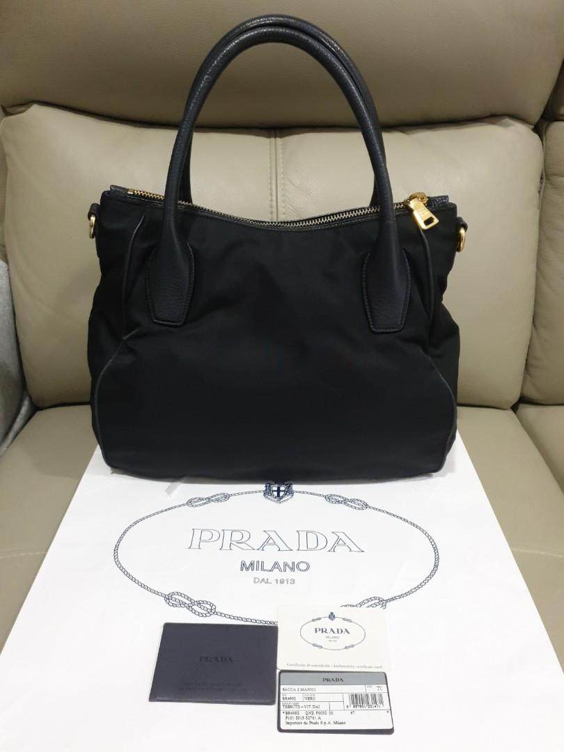 Prada Br4992 nylon handbag Luxury Bags Wallets on Carousell