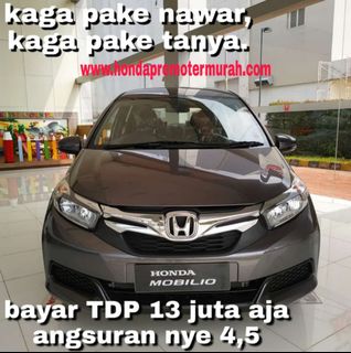 Honda Mobilio S Mt 2015 Jual Cepat Lagi Bu Mobil Motor Mobil Untuk Dijual Di Carousell