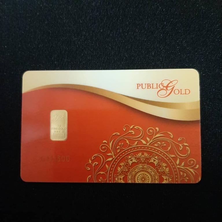 Public Gold Emas Gold Bar 1 Gram Edisi Classic Antiques Vintage Watches Jewellery On Carousell