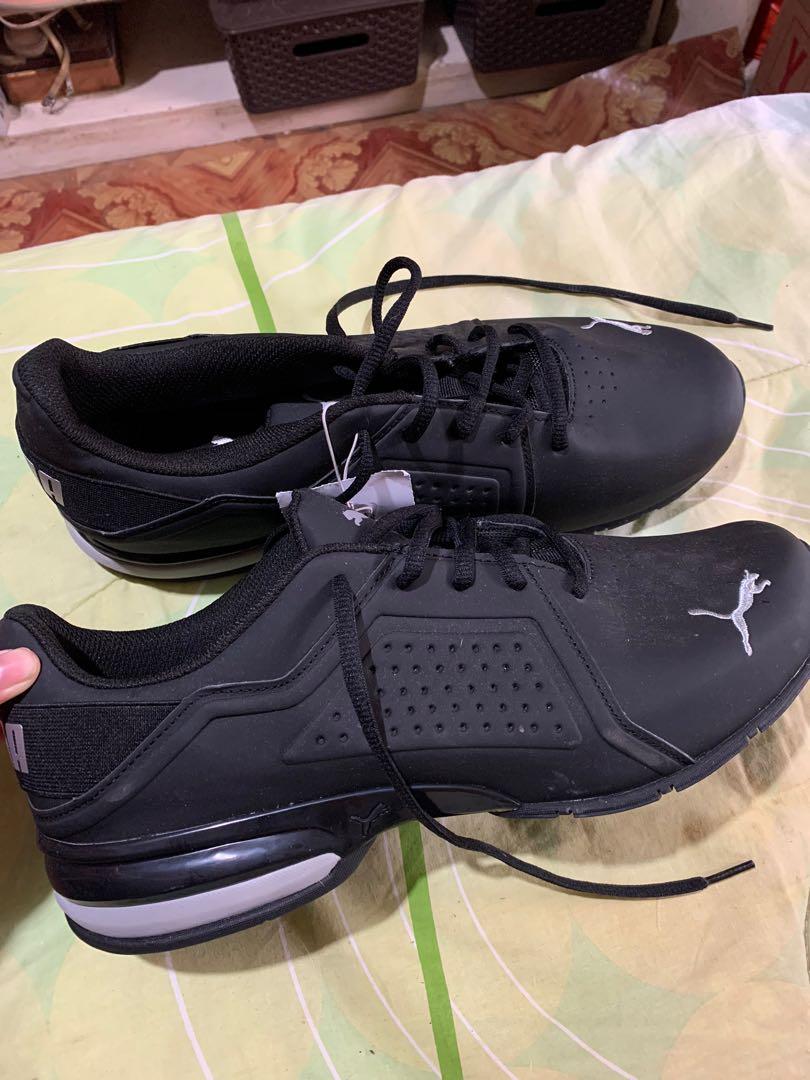 Puma black rubber shoes Clearance