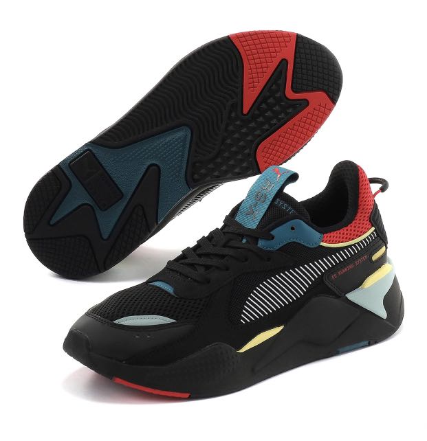 Puma RS X HD2 Black Ribbon Red Sneakers Women s Fashion Footwear