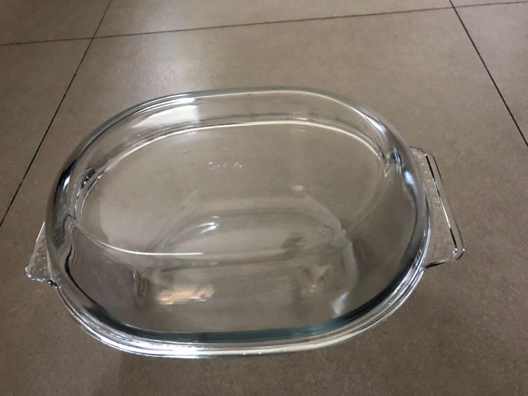 Pyrex Roaster with Lid, Furniture & Home Living, Kitchenware