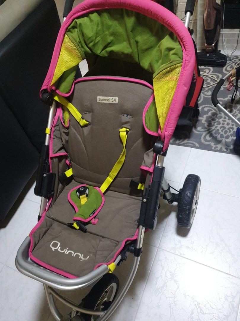Zeeslak Gezond eten uitvinding Quinny Speedi SX running stroller, Babies & Kids, Going Out, Strollers on  Carousell
