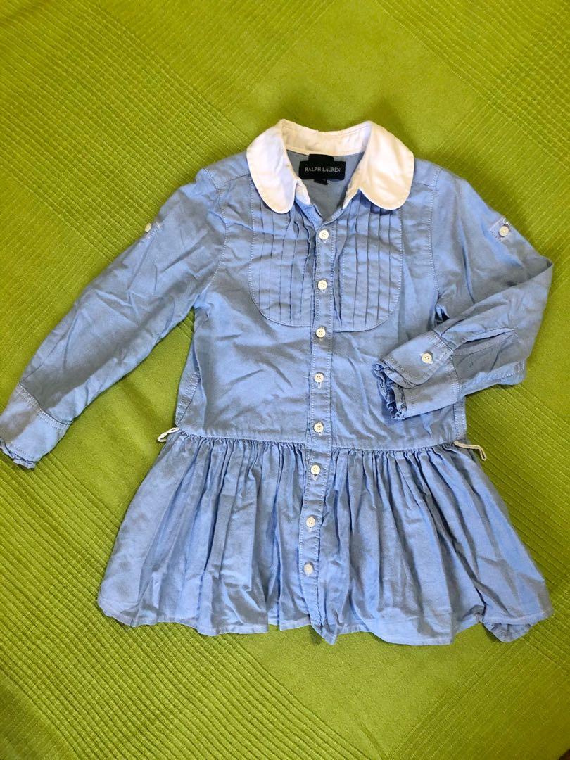 RALPH LAUREN DENIM DRESS Preloved 