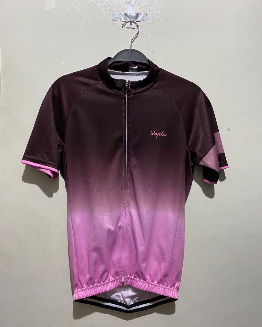 rapha pink jersey