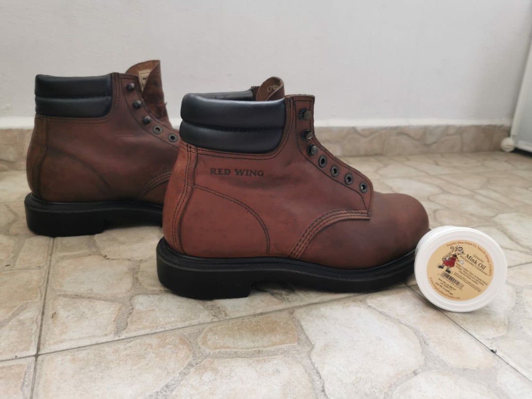 Red wing top boots 2245