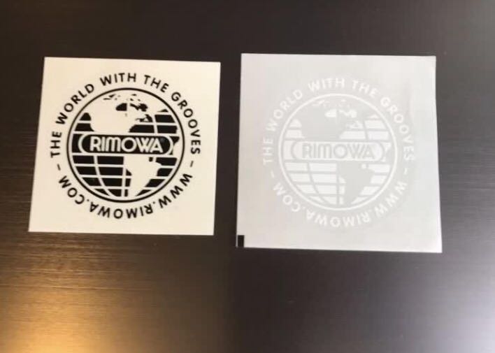 Rimowa Logo Sticker Replacement