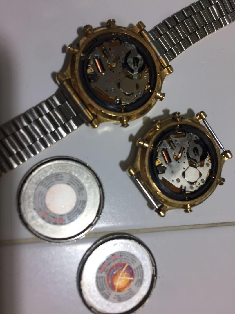 Two SEIKO 6M13-0010 Perpetual Date Alarm Quartz for repairs, Women's  Fashion, Watches & Accessories, Watches on Carousell