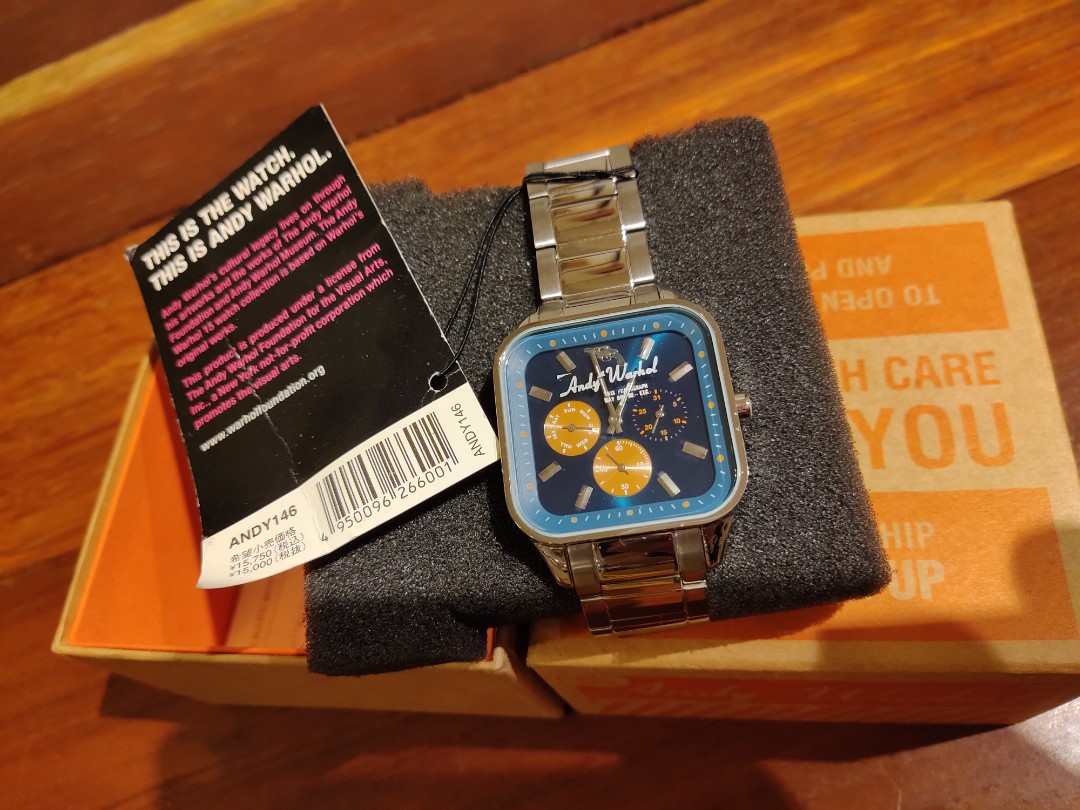 Seiko andy warhol limited edition, Men's Fashion, Watches \u0026 Accessories,  Watches on Carousell