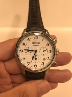 seiko presage enamel chronograph