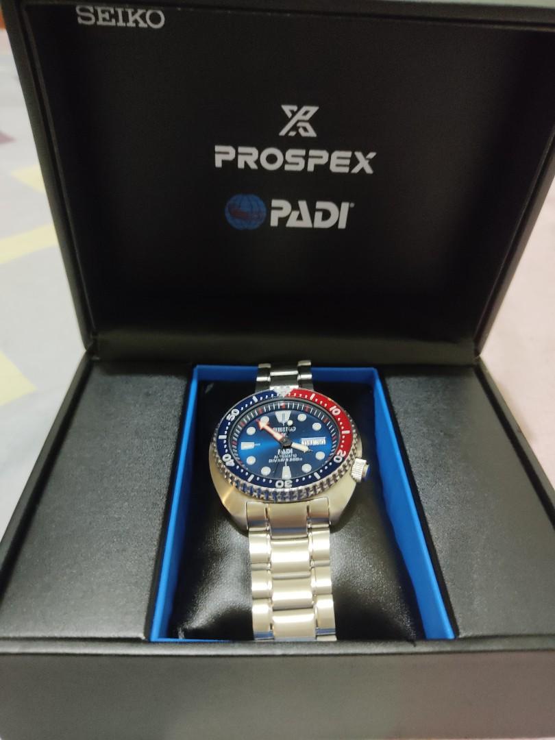 Seiko Prospex SRPA21 PADI Turtle, Luxury, Watches on Carousell