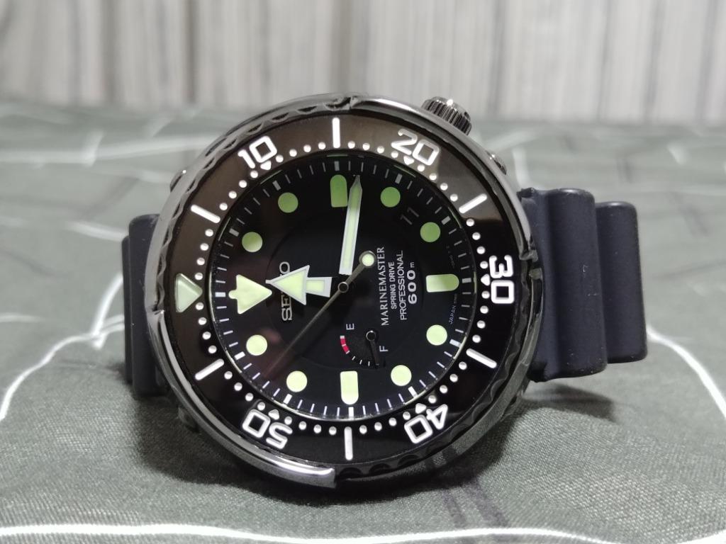 Seiko SBDB013 Tuna Marine Master Spring Drive diver 600m ( mint , JDM ,  titanium marinemaster ), Luxury, Watches on Carousell