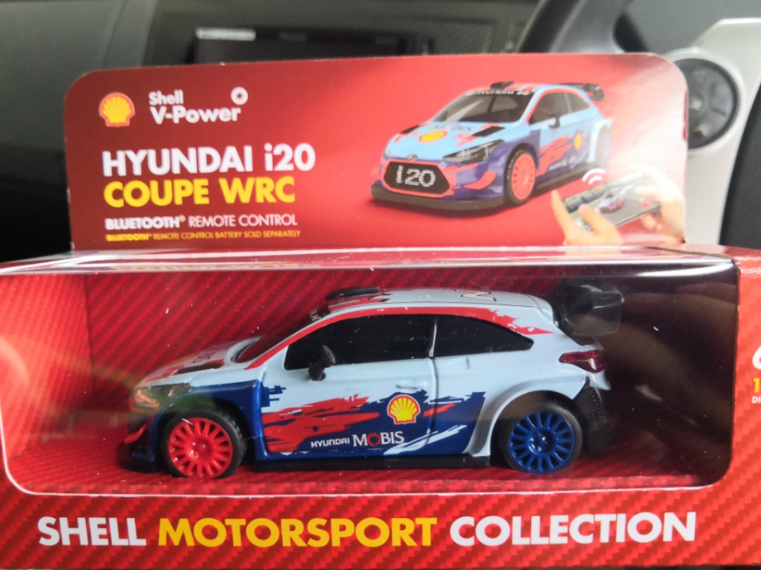 Shell 藍牙 遙控賽車hyundai I Coupe Wrc 興趣及遊戲 收藏品及紀念品 明星周邊 Carousell