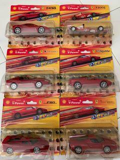 Shell V-power Ferrari cars