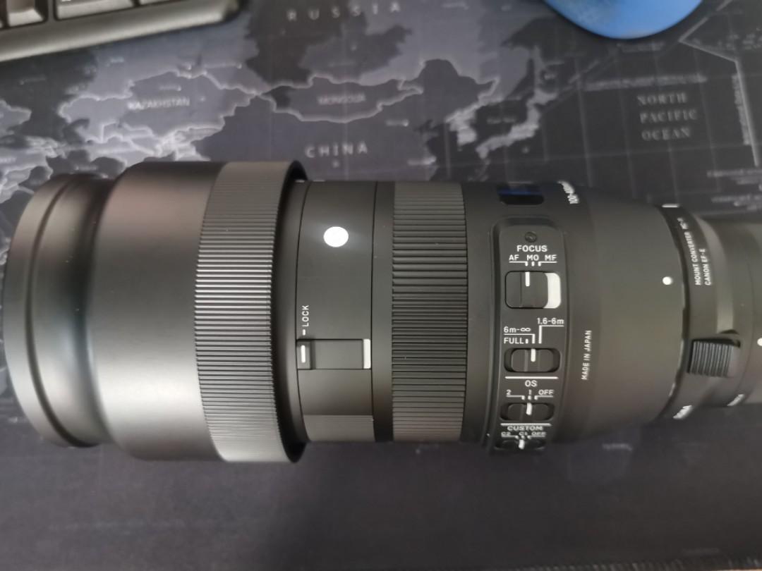 Sigma 100 400mm F 5 6 3 Dg Os Hsm Contemporary Lens For Canon Ef Ud 01 Usb Dock Mc 11 Photography Lenses On Carousell Sigma 100 400mm F 5 6 3 Dg Os Hsm Contemporary Lens For Canon Ef Ud 01 Usb Dock Mc 11 Photography Lenses On Carousell