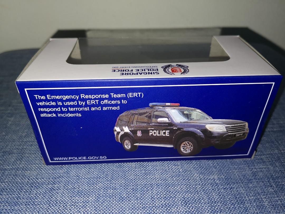 Singapore Police Force (SPF) Emergency Response Team Vehicle Model (1