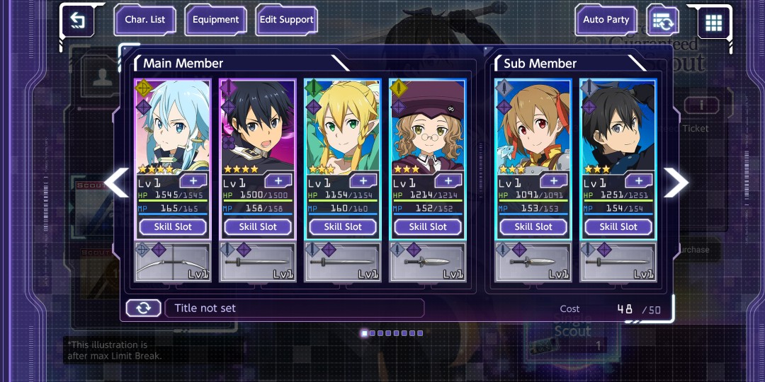 Sword Art Online Alicization Rising Steel Sinon Account Toys Games Video Gaming In Game Products On Carousell