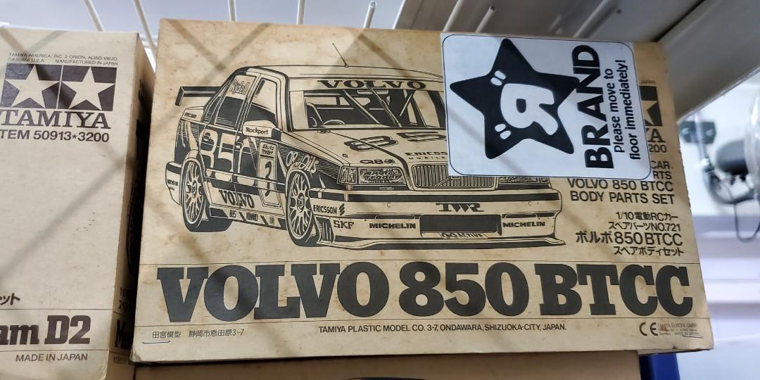TAMIYA 1/10 RC Volvo 850 BTCC Body Parts Set 50721 NIB, 興趣及遊戲 