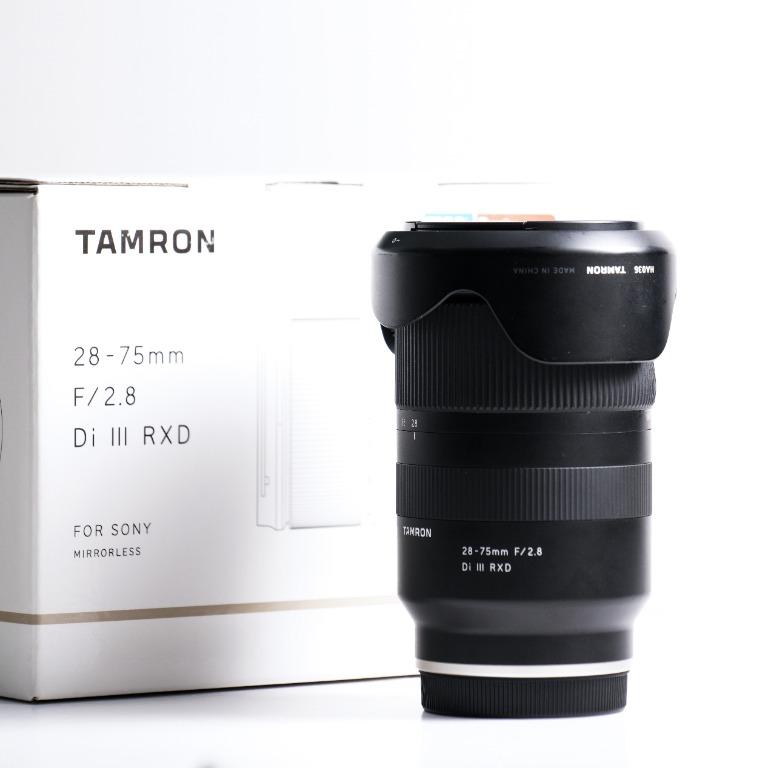 Tamron 28 75mm F 2 8 Di Iii Rxd Lens For Sony E Photography Lenses On Carousell