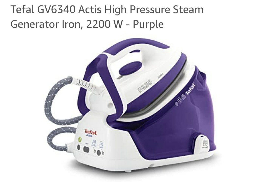 pressurized steam iron