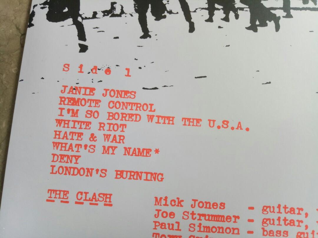 The Clash LP Vinyl Sealed Plaka (Category: Vinyls) located in Manila. Submitted by kinganalog (Listing ID 1027277891, Image 3). Description: The Clash 1st album LP Vinyl, fully remastered 180G rare promo copy, Sealed. Shipping nationwide, payment via Palawan or Unionbank, COD is okay at buyer's account. Check out fb page Roots Analog..