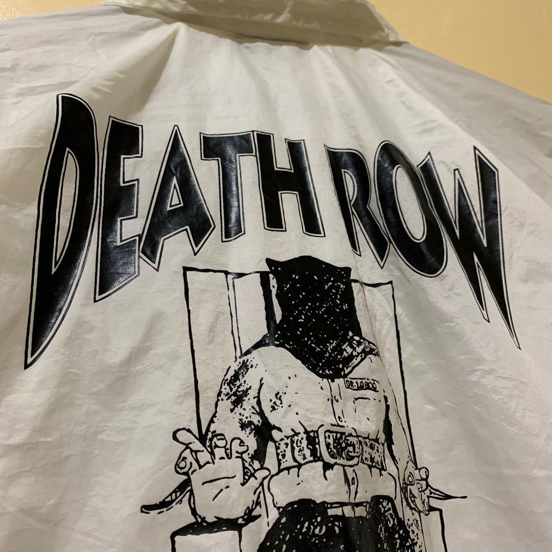 The Hundreds X Death row records coach jacket, Men's Fashion, Tops