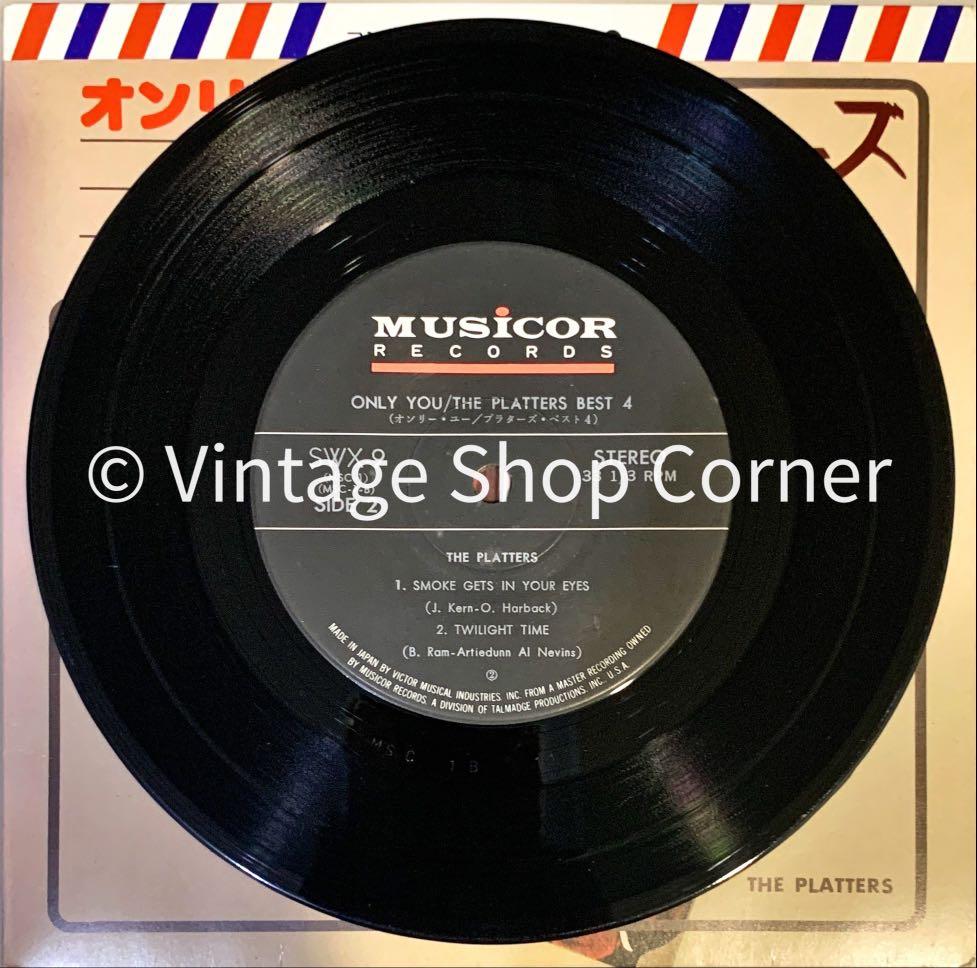 (Vinyl) The Platters Only You/The Platters Best 4 PreOwned Vinyl