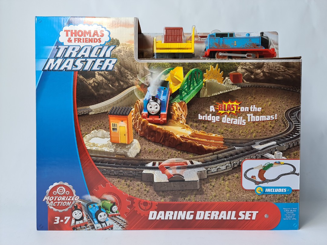 Thomas Friends Track Master Daring Derail Set Hobbies Toys