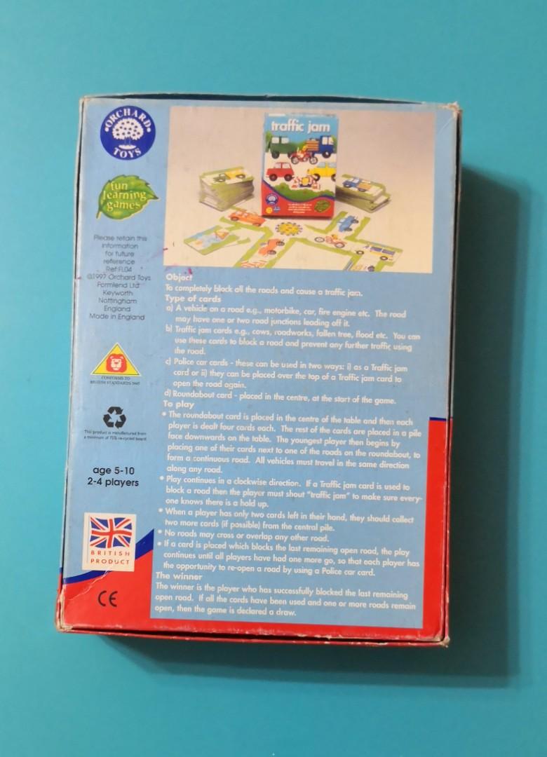 Traffic Jam Card Game, Hobbies & Toys, Toys & Games on Carousell